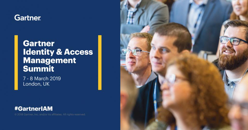 Gartner Identity & Access Management Summit 2019 Cyberwatching